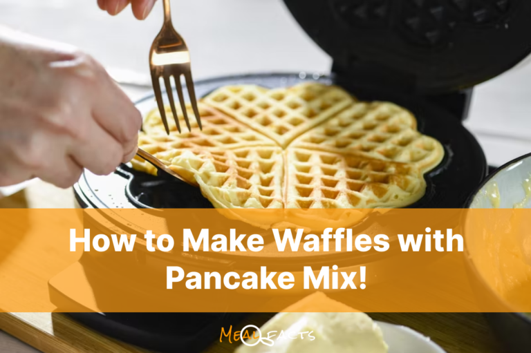 How to Make Waffles with Pancake Mix!